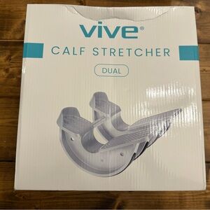 Dual Calf Stretcher- Vive Exercise Leg Cramps Achilles Plantar Fasciitis  Relief